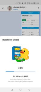 Whatsapp Nachrichten Export Chats Telegram Anleitung 1