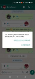 Whatsapp Nachrichten Export Chats Telegram Anleitung 5