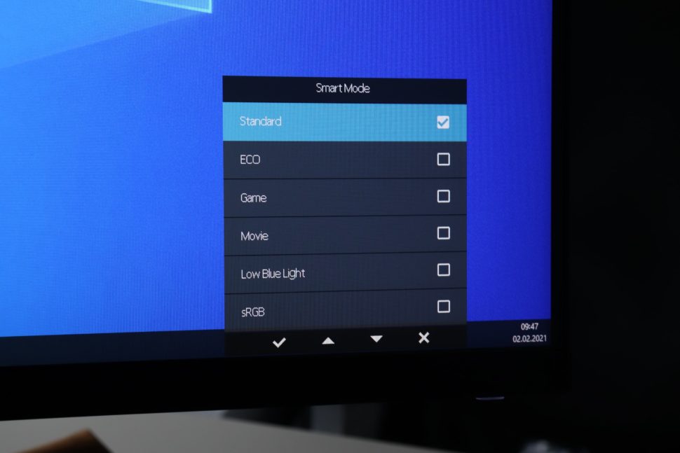 Schnelleinstellungen Xiaomi Mi Gaming Monitor 3