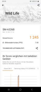 Samsung Galaxy A32 5G Testbericht Screenshot 3D Mark 1 1