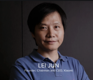 Lei Jun Xiaomi CEO Founder