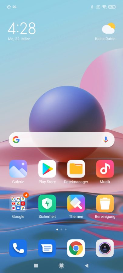 MIUi 12 Android 11 System Redmi Note 10 1