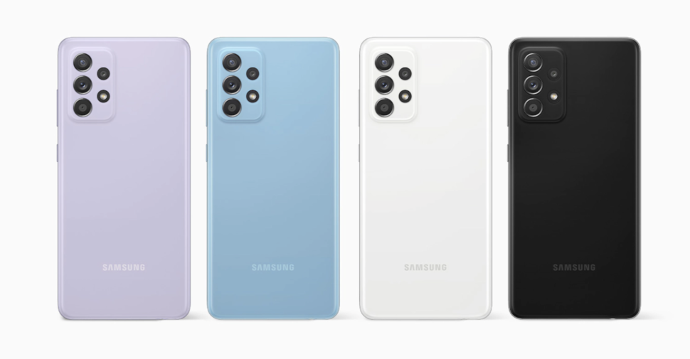 Samsung Galaxy A52 Farben