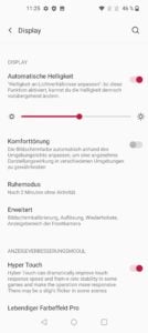 OnePlus 9 Pro Test Display Screenshot 1