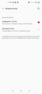 OnePlus 9 Pro Test Display Screenshot 3