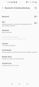 OnePlus 9 Pro Test Screenshot Konnektivitaet