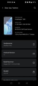 OnePlus 9 Pro Test Screenshot System 8