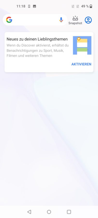 OnePlus 9 Test Screenshots System 2