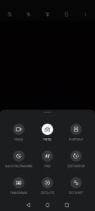 OnePlus 9 Testbericht Screenshot Kameraapp 1