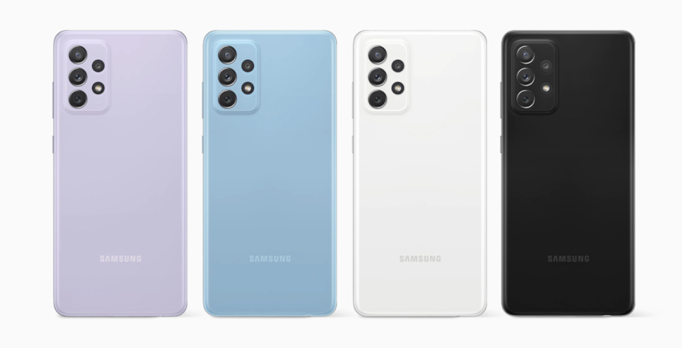 Samsung Galaxy A72 Farben