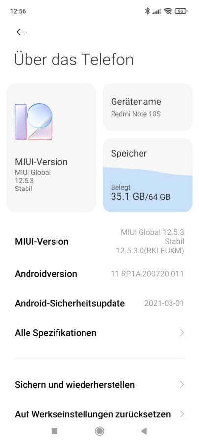 Xiaomi Redmi Note 10S System Update Test 4