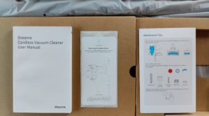Dreame T30 Test Unboxing 3