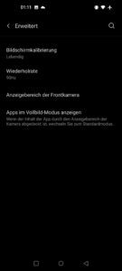 OnePlus Nord CE Test Screenshot Display 1