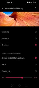 OnePlus Nord CE Test Screenshot Display