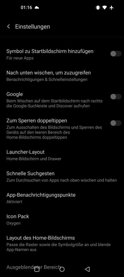 OnePlus Nord CE Test Screenshot System 2