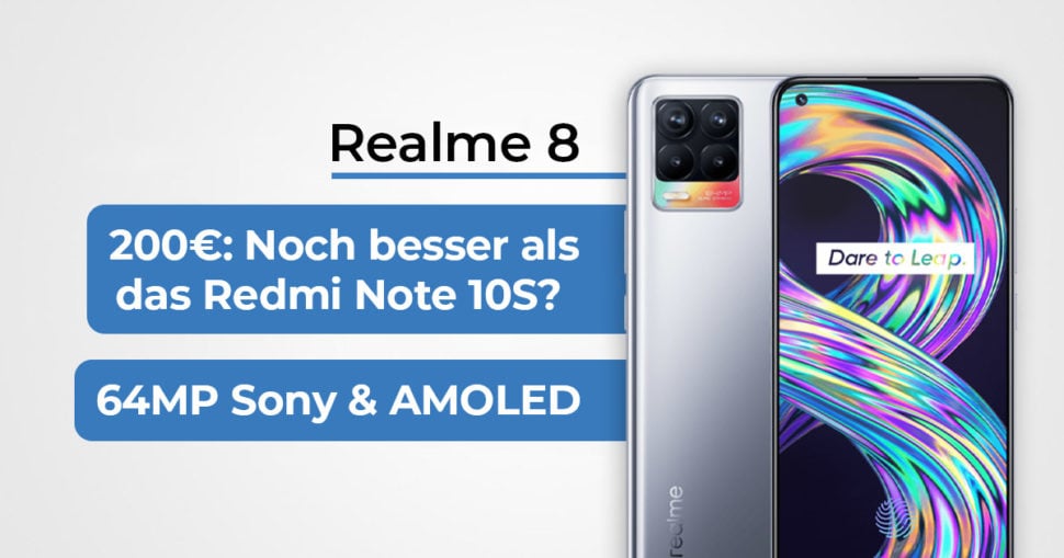 Realme 8 Featured Banner
