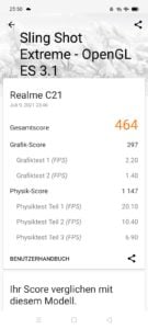 Realme C21 Test Screenshot 3D Mark 1