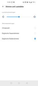 Realme Saugroboter Test App Einstellungen 7