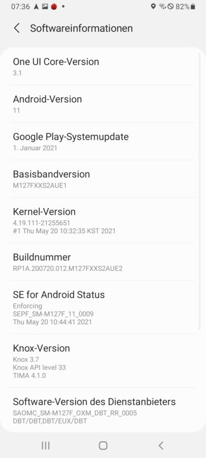 samsung galaxy m12 android11 oneui 4