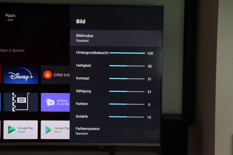 Xiaomi Mi TV Q1 Einstellungen Bild 1