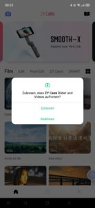 Zhiyun Smooth Q3 App 16