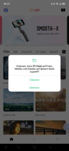 Zhiyun Smooth Q3 App 17