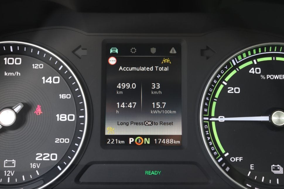 500km Fahrt MG ZS EV