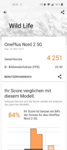 OnePlus Nord 2 Test Screenshot 3D Mark 2