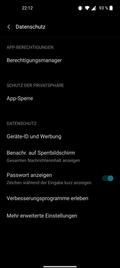 OnePlus Nord 2 Test Screenshot System 9