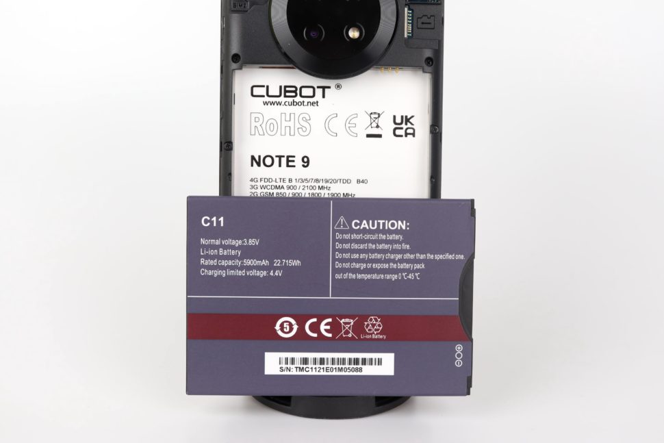 Cubot note 9 18