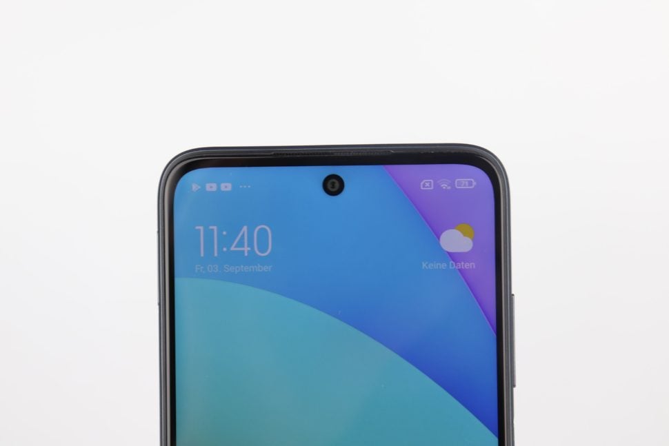 Xiaomi Redmi 10 Display Raender 1