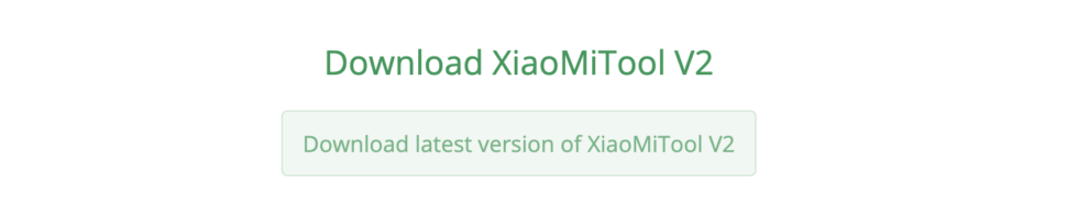 Download Xiaomi Mi Tool