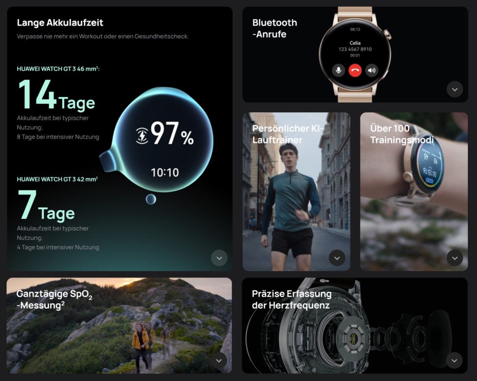 Huawei Watch GT3 Features