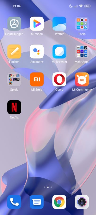 Xiaomi 11 Lite 5G NE Screenshot System 1