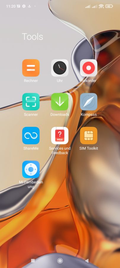 Xiaomi MIUI 12.5 Apps deinstallieren System 3
