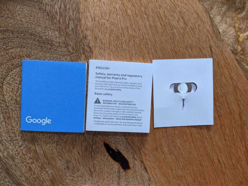 Google Pixel 6 Pro Unboxing 11