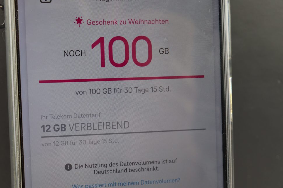 100GB Datengeschenk Telekom Kunden