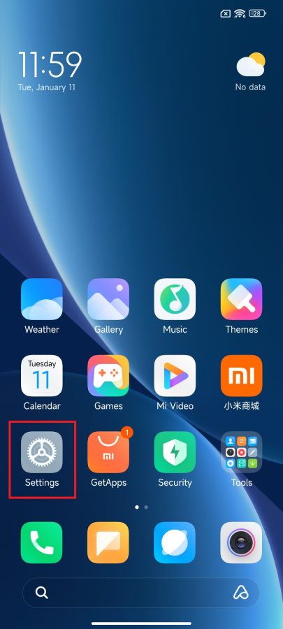 Xiaomi 12 Google Account Anmeldung 1