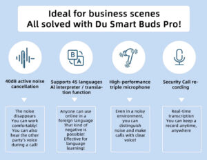 Baidu Xiaodu Du Smart Buds Pro  9 