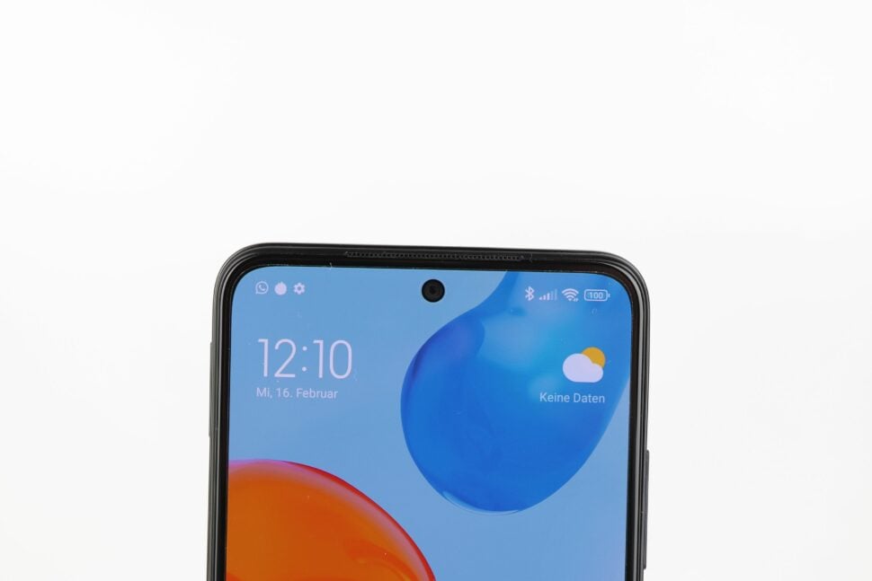 Xiaomi Redmi Note 11 Display Raender 2