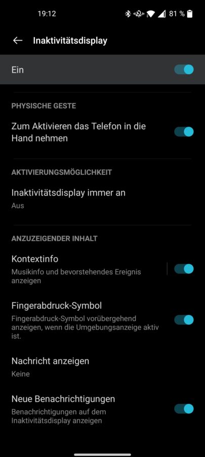OnePlus Nord CE 2 Test Screenshot Always On Display 2