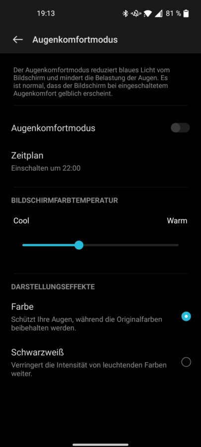 OnePlus Nord CE 2 Test Screenshot Display 2