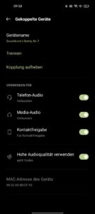Realme 9i Test Screenshot Bluetooth aptX
