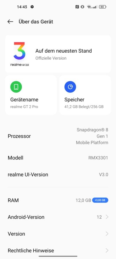 Realme UI 3.0 Android 12 GT 2 Pro 3