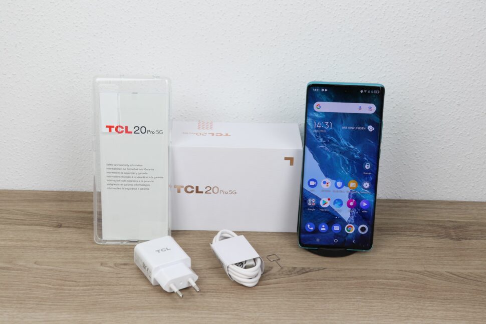 TCL 20 Pro 5G Lieferumfang