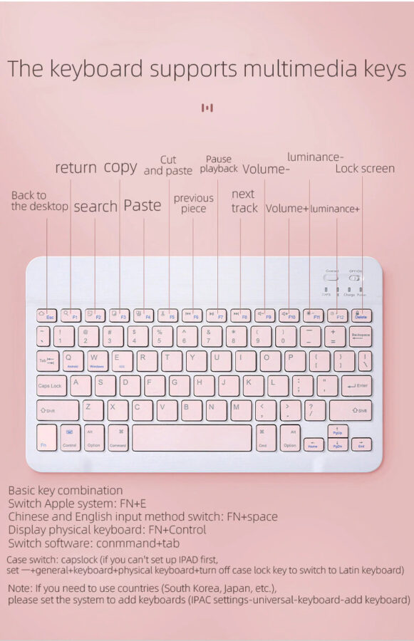 Wireless Mouse Keyboard Features 3