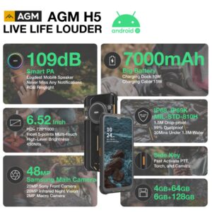 AGM H5 Outdoor Handy vorgestellt 3