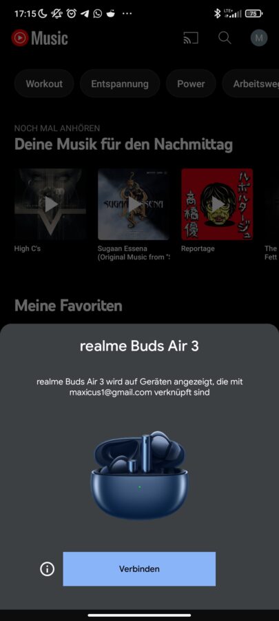 Realme Buds Air 3 Test App 1