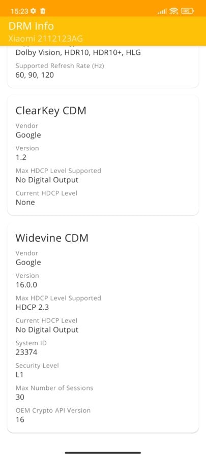 Xiaomi 12X Display Einstellungen Features 10