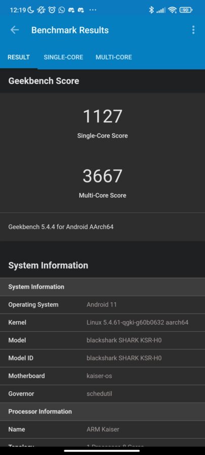 Xiaomi Black Shark 4 Pro Test System 25